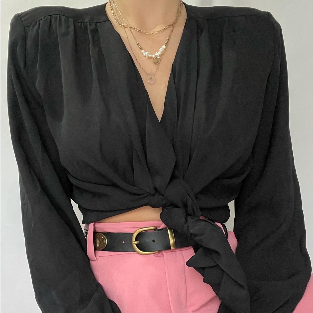 Vintage Black shirt, size M